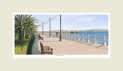 Torquay Promenade Devon Print